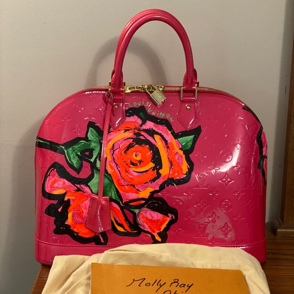 Louis Vuitton Stephen Sprouse Roses Alma GM